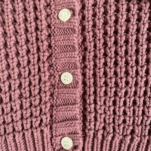 Olive juice button down sweater - Picture 4 of 4